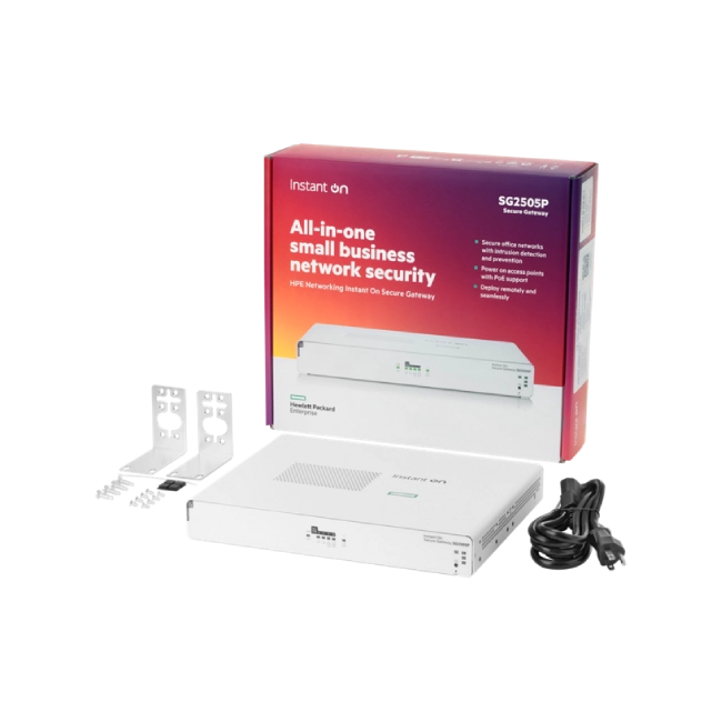 HPE Gateway SG2505P 5-Port SmartR 2 ION-3
