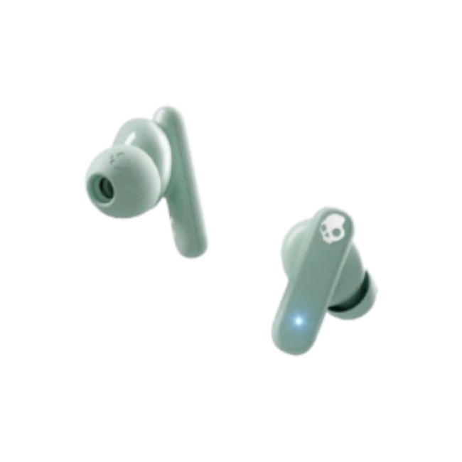 Audifonos Inalambrico Skullcandy S2TAW-T989 Smokin Buds Resistencia al Agua Color Gris Verdoso-2