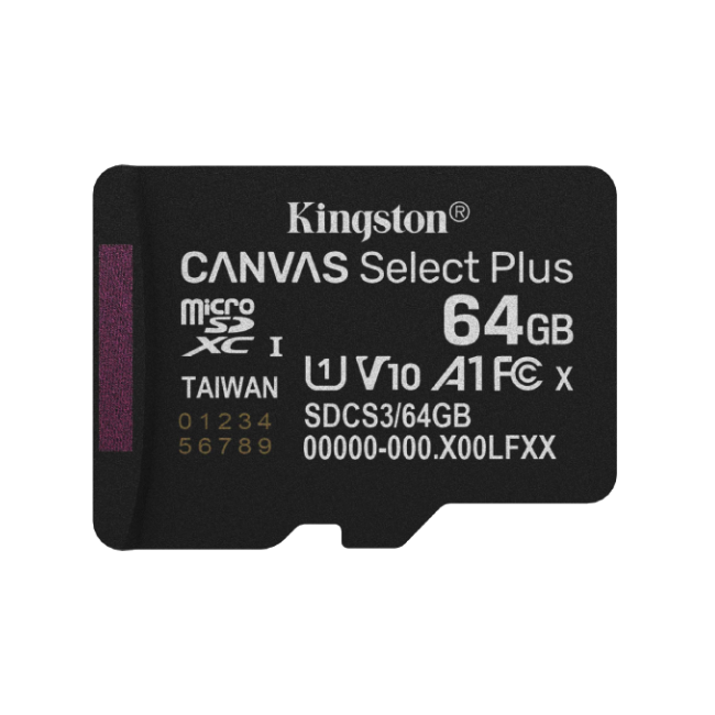 Memoria MicroSDXC Kingston SDCS3/64GB 64GB Clase 10 UHS-I U1 100 MB/S Para Dispositivos y Camaras Android-4