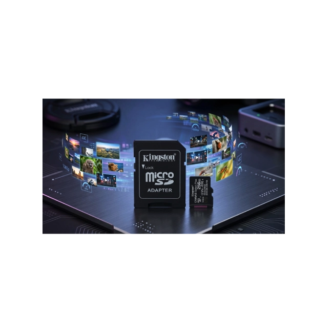 Memoria MicroSDXC Kingston SDCS3/256GB 256GB Clase 10 UHS-I U3 150 MB/S Para Dispositivos y Camaras Android-3