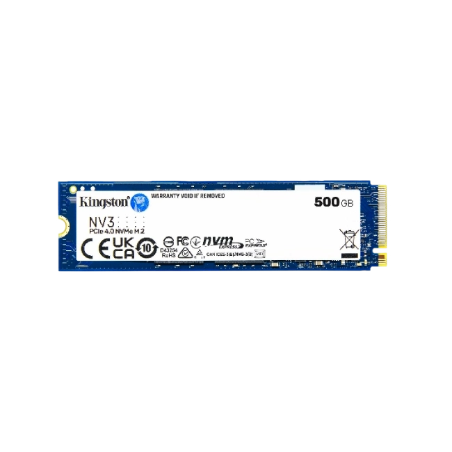 Disco Solido Interno Kingston SNV3S/500G 500GB NV3 PCle 4.0 NVMe M.2-1