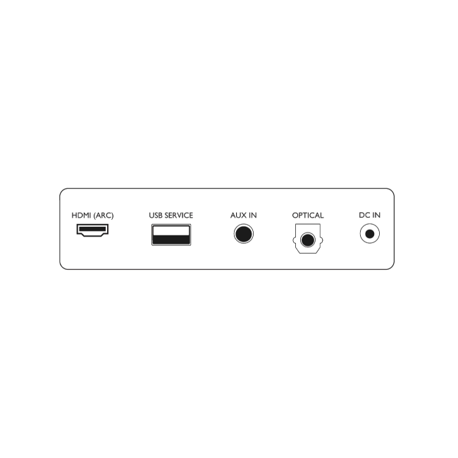 Altavoz De Barra De Sonido Philips TAB5105/37-8