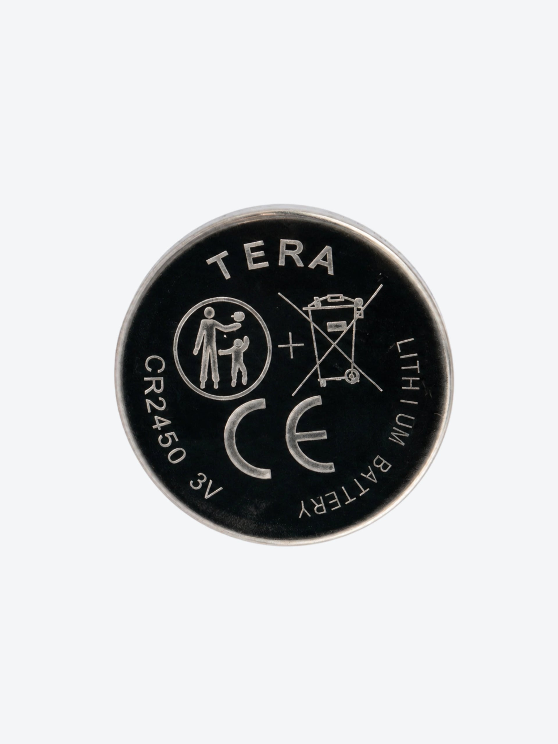 TERA 3V CR2450 Button Cell Battery 580mAh TERA-CR2450-580