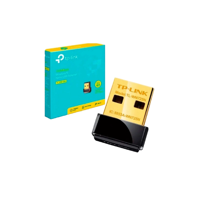 ADAPTADOR TP LINK USB NANO INALAMBRICO TL-WN725N-4