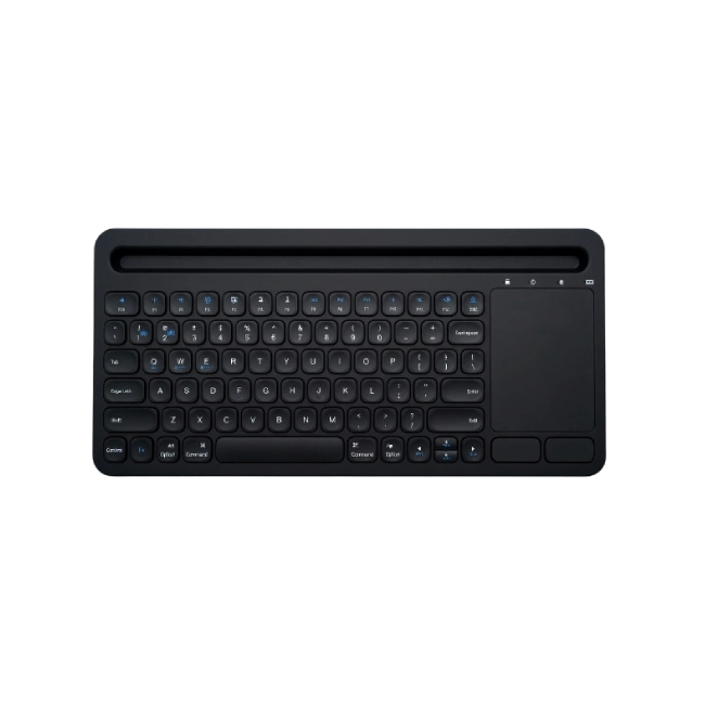 Teclado TR-281BK-BL Inalambrico Retroiluminado Multidispositivos Color Negro-4