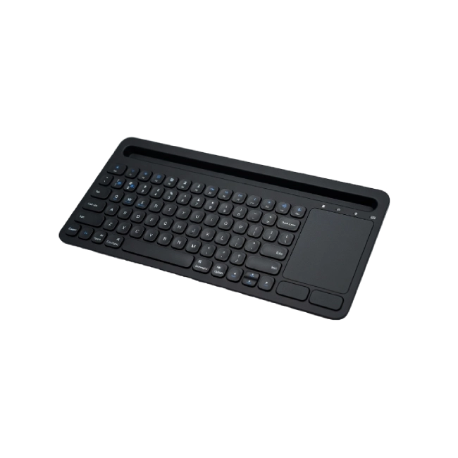 Teclado TR-281BK-BL Inalambrico Retroiluminado Multidispositivos Color Negro-2