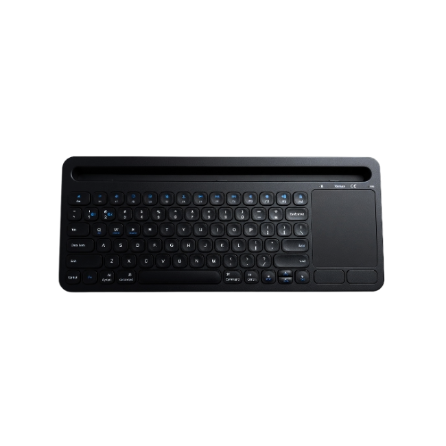 Teclado Tera TR-821BK-WK Inalambrico Multidispositivos Color Negro-4