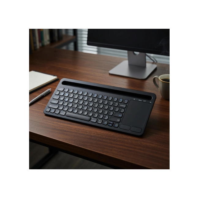 Teclado Tera TR-821BK-WK Inalambrico Multidispositivos Color Negro-6