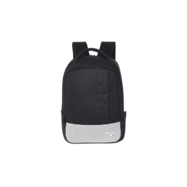 Mochila U2 Negro Gris Claro para Notebooks 15.6"-1