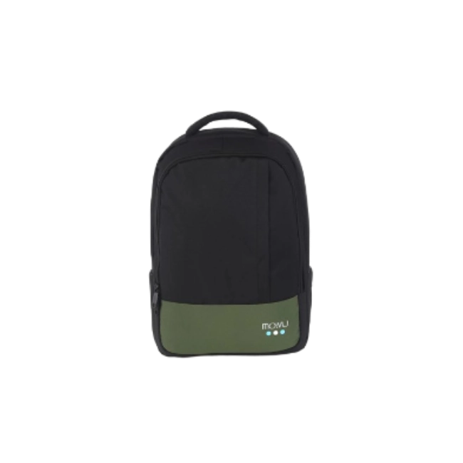 Mochila U2 Negro Verde para Notebooks 15.6"-1