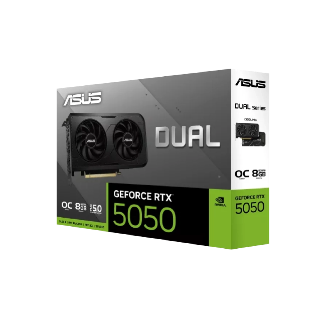 ASUS - DUAL-RTX5050-O8G - PCI EXPRESS 5.0 - NVIDIA - Nvidia GeForce RTX 5050 - HDMI / DisplayPort-6