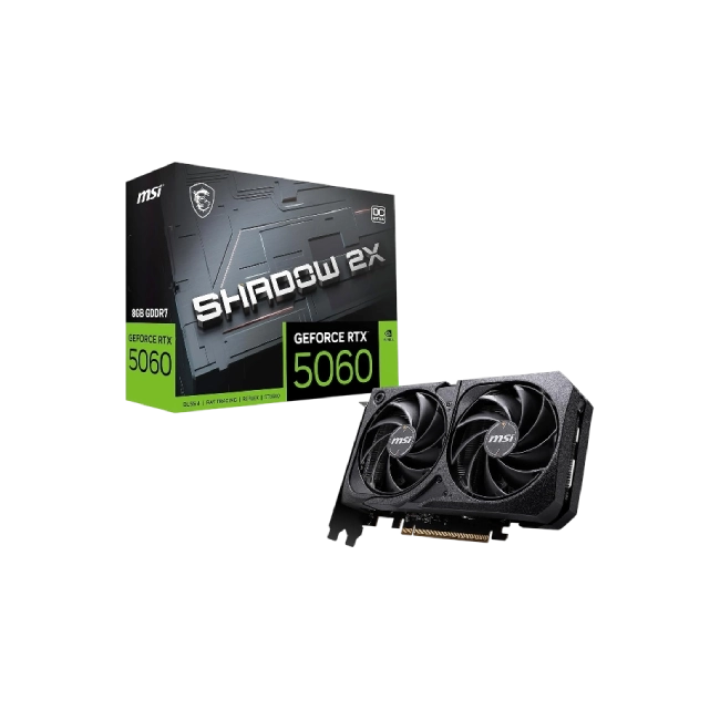 MSI - PCI Express - NVIDIA GeForce RTX 5060 - SHADOW 2X OC-3