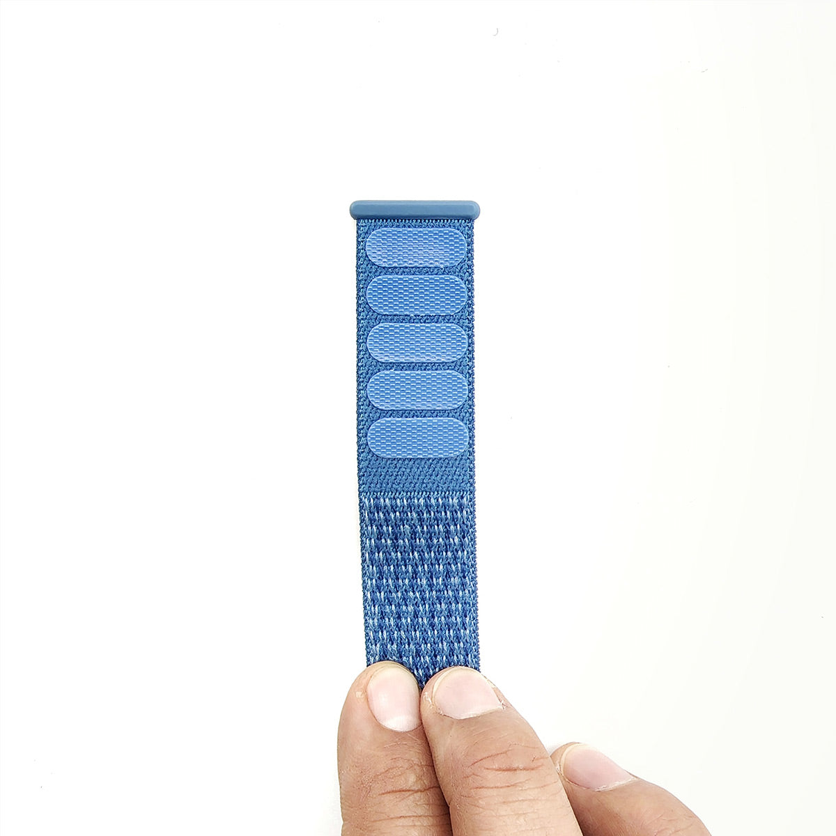 Reloj T8 Negro + Pulsera velcro azul GRISACEO-6