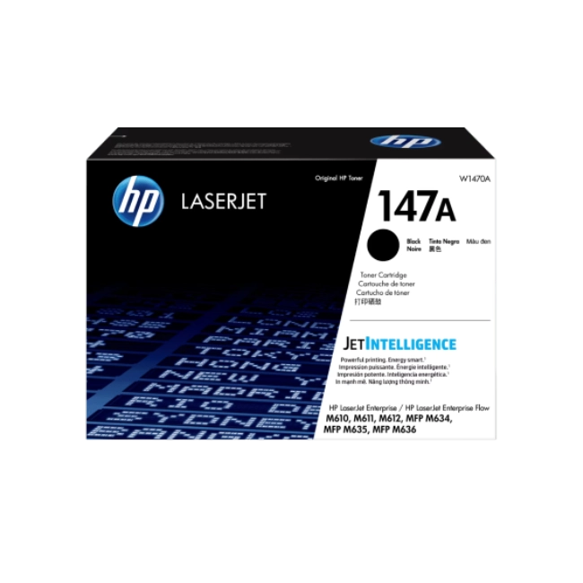 Toner HP Laserjet 147A W1470A Jet Intelligence Color Negro