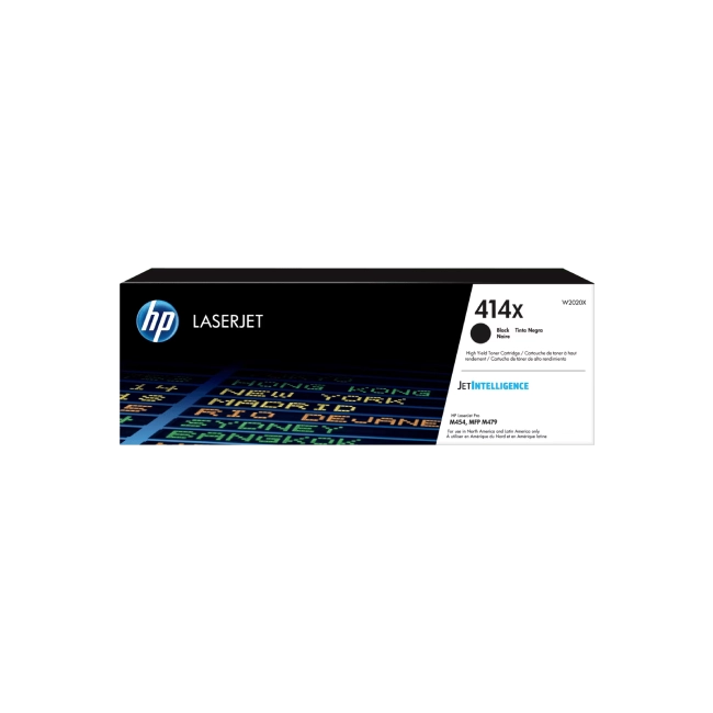 HP 414X Black Toner Cartridge-1
