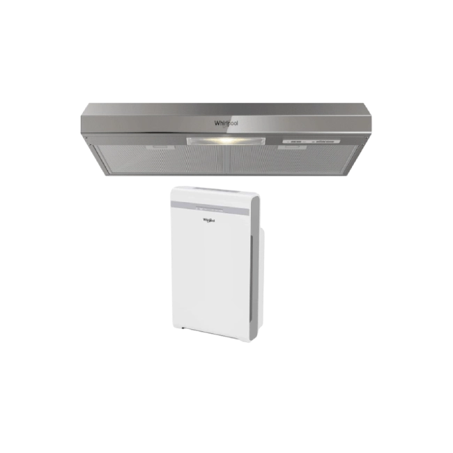 Campana Whirlpool de Pared 76 CM Acero Inoxidable-6