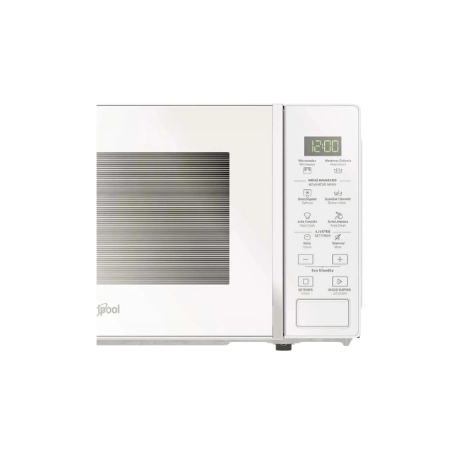 Microondas Whirlpool WM1807W 0.7P³ Color Blanco-7