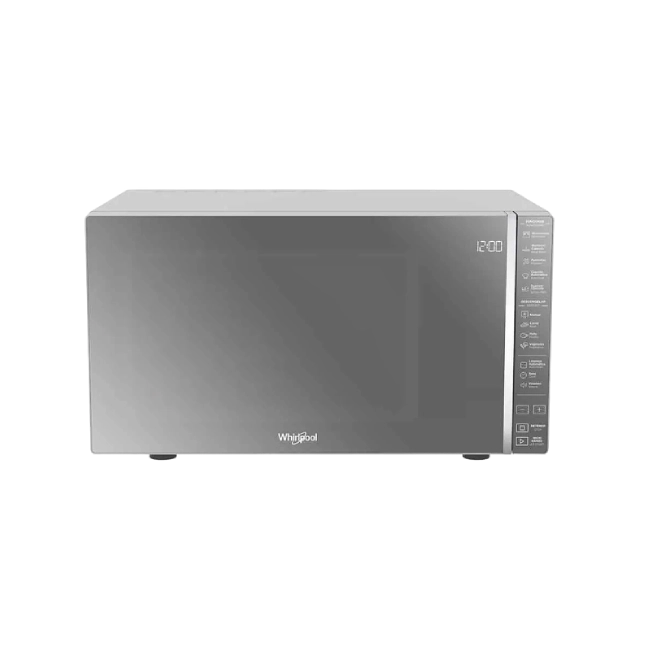 Microondas Whirlpool 30L 1.1 Pies Cubicos Acabado Espejo Color Plateado-3