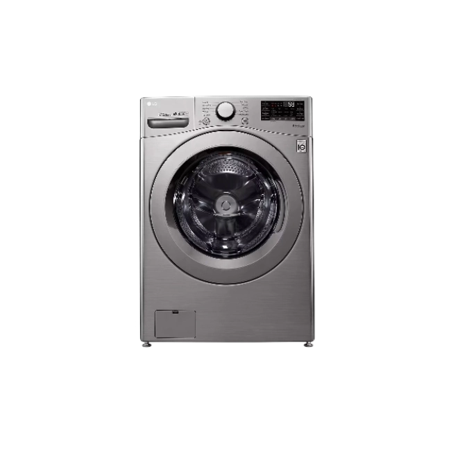 Lavadora Carga Frontal LG WM20VV26W 20 Kg Color Plateado-7