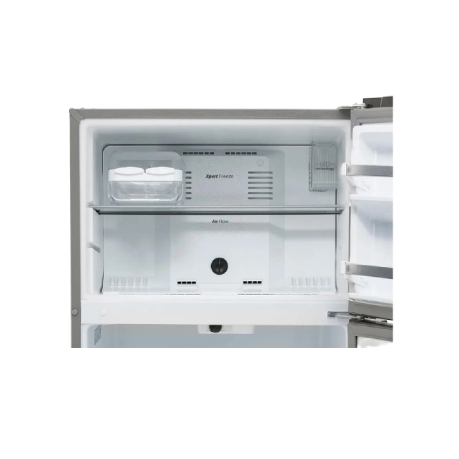 Refrigerador Whirlpool Top Mount 18P³ Puerta Reversible Color Gris-3