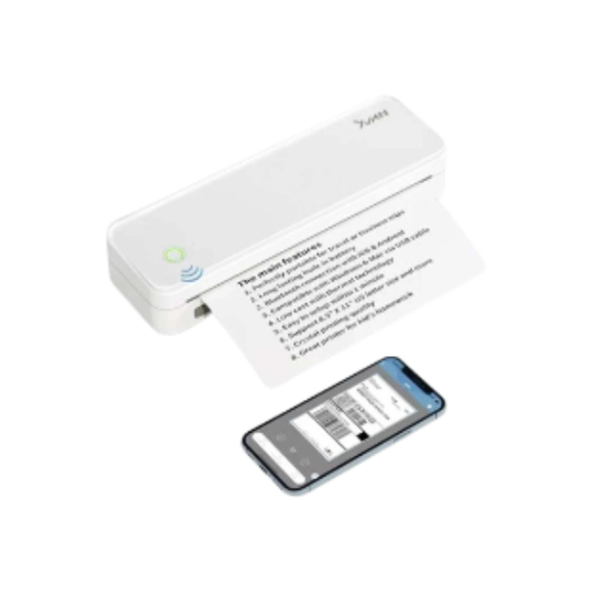 Impresora Termica Xvanwere A4 Inalambrica Portatil XVA-A4L-WHT Color Blanco-6