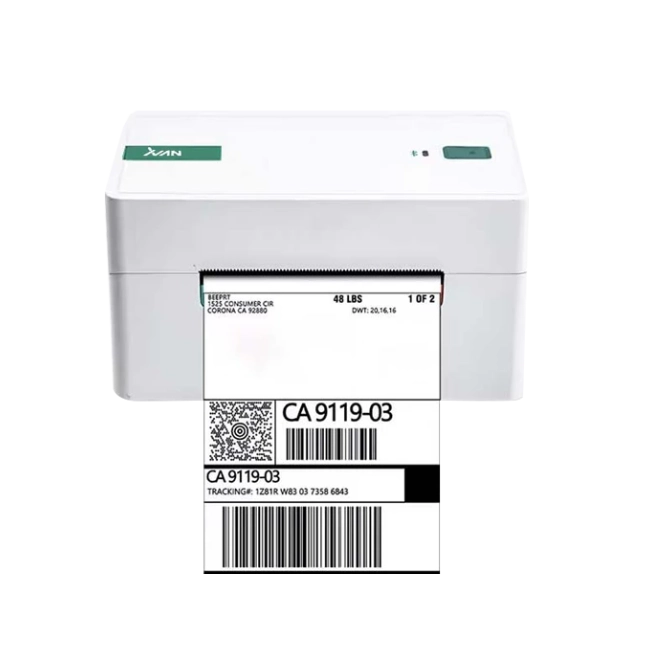 Impresora Termica de Etiquetas Xvanwere XVA-A70PRO-WHT 40-84 mm USB+Bluetooth